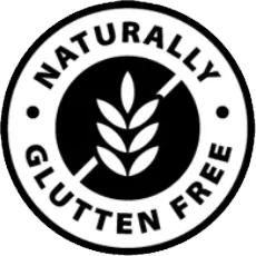 FemiCore naturally gluten free badge