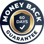 FemiCore 60-day money-back guarantee badge