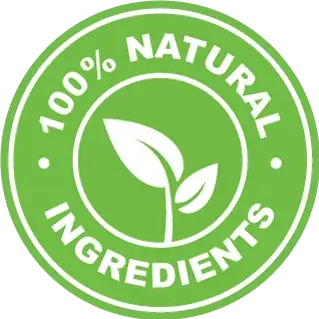 FemiCore 100 percent natural ingredients badge