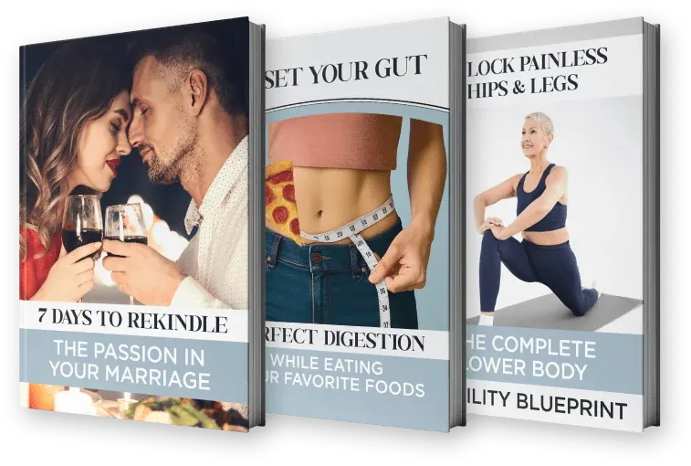 The three free FemiCore bonus ebooks included with the 6-bottle order